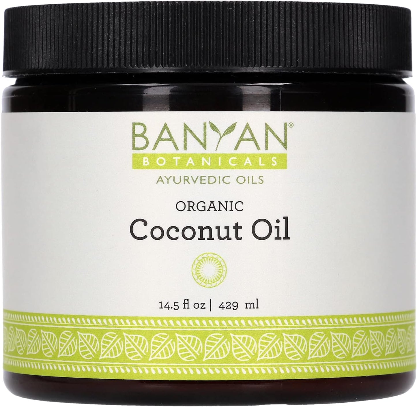 Aceite de coco, orgánico de 14.5 Oz 3265 Banyan Botanicals