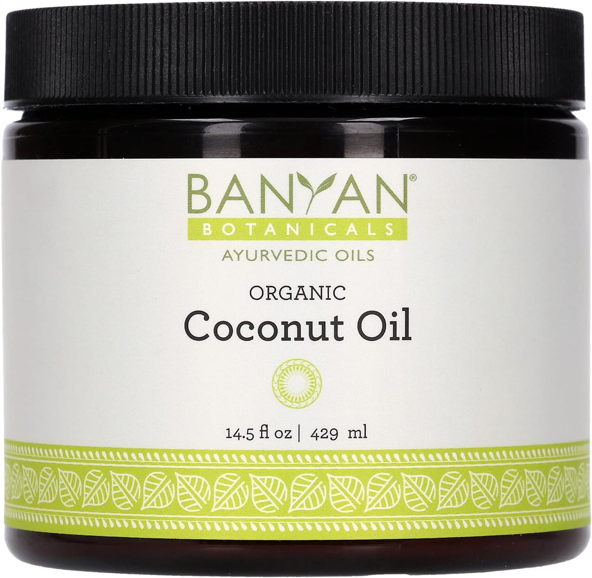 Aceite de coco, orgánico de 14.5 Oz 3265 Banyan Botanicals