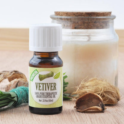 Aceite esencial de vetiver 10 ml