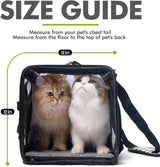 Transportadora para Gatos EXPAWLORER, Suave, Aprobada Aerolínea