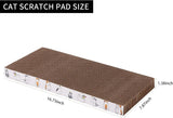 Paquete de 5 almohadillas para rascar gatos reversibles