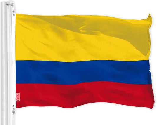 G128 Bandera de Colombia | 3 x 5 pies |Bandera de país