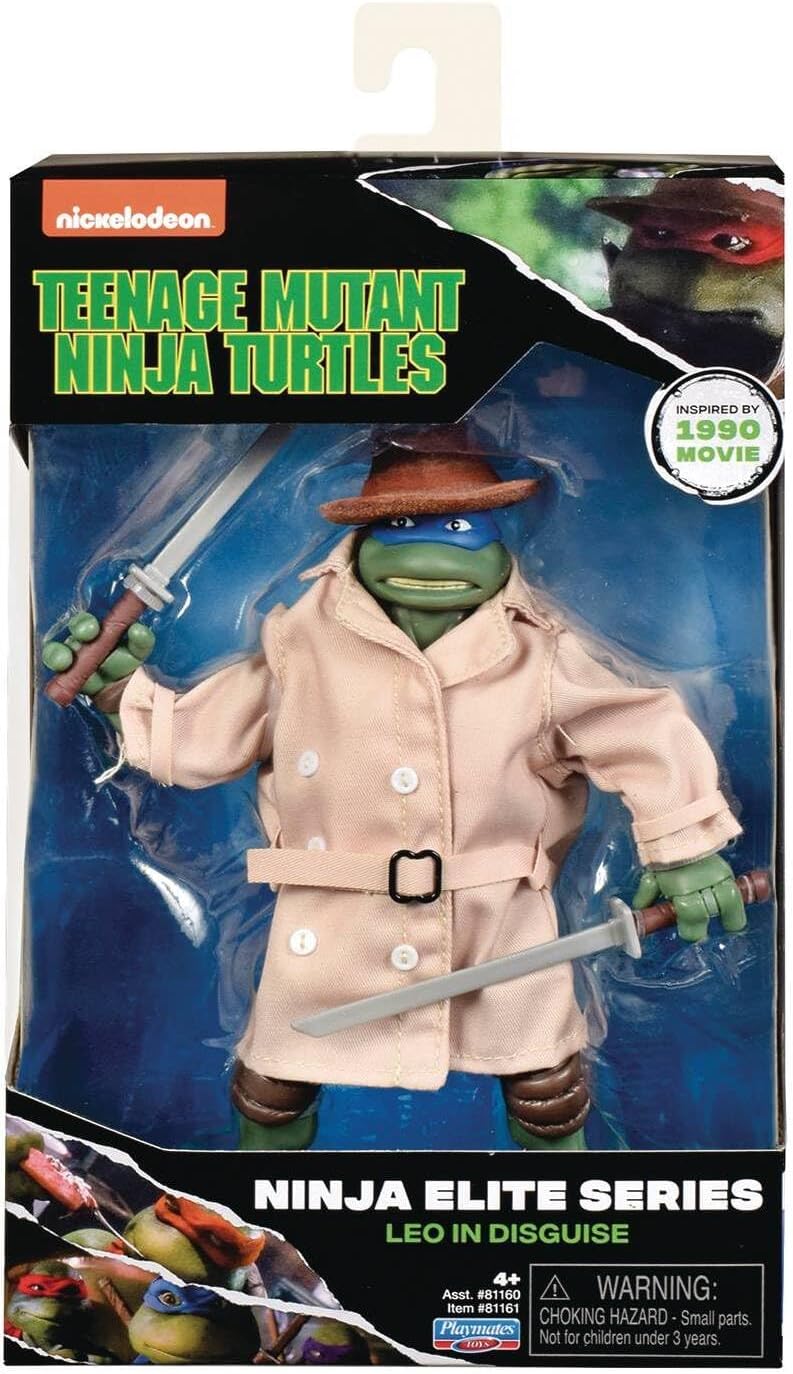 Figura Leonardo en Disfraz - Playmates Toys - Ninja Elite 6