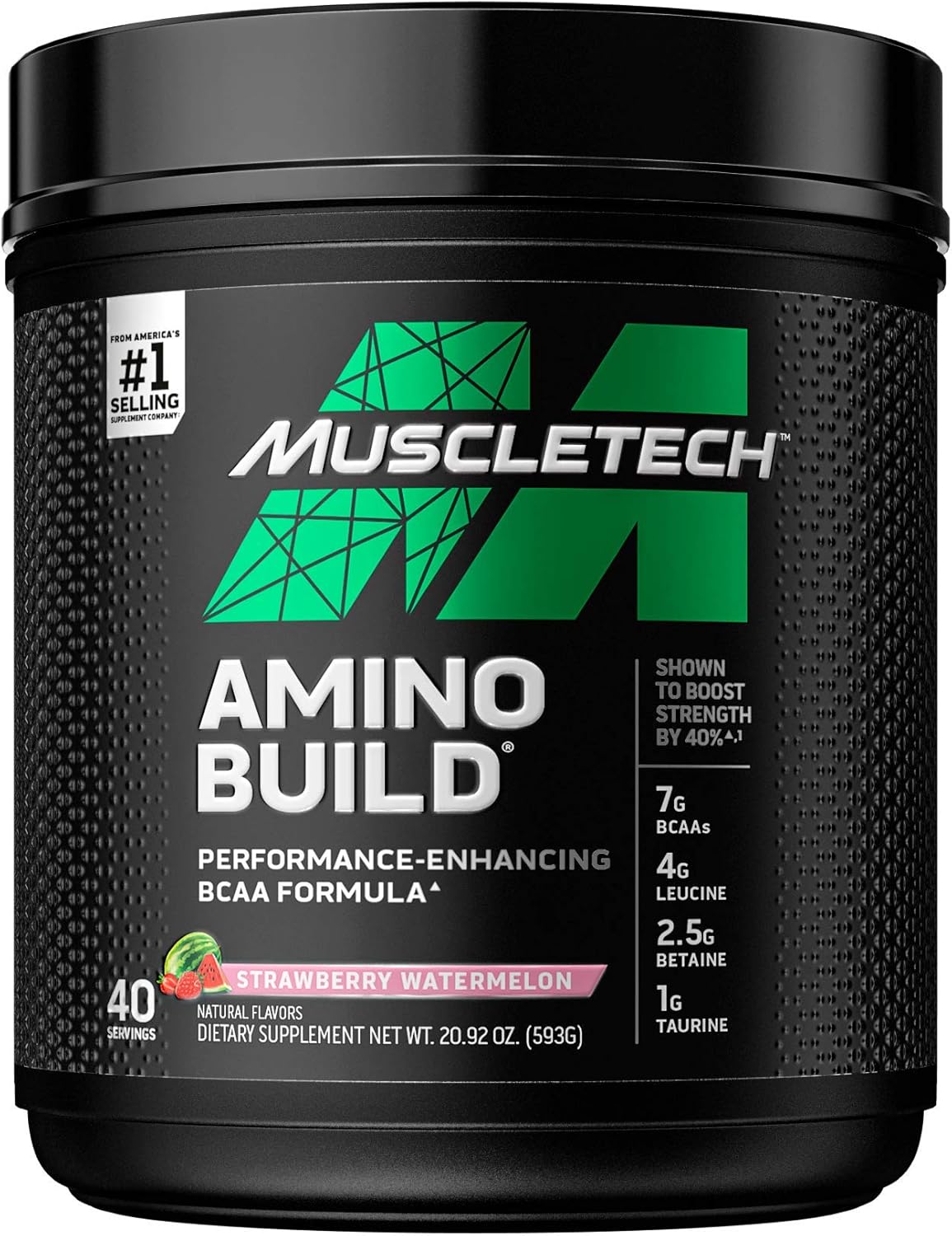 Suplementos MuscleTech BCAA Aminoácidos polvo de electrolito