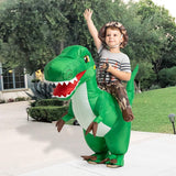 Disfraz inflable para niños de dinosaurio  unisex