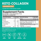 Suplementos Proteína de colágeno en polvo con aceite MCT