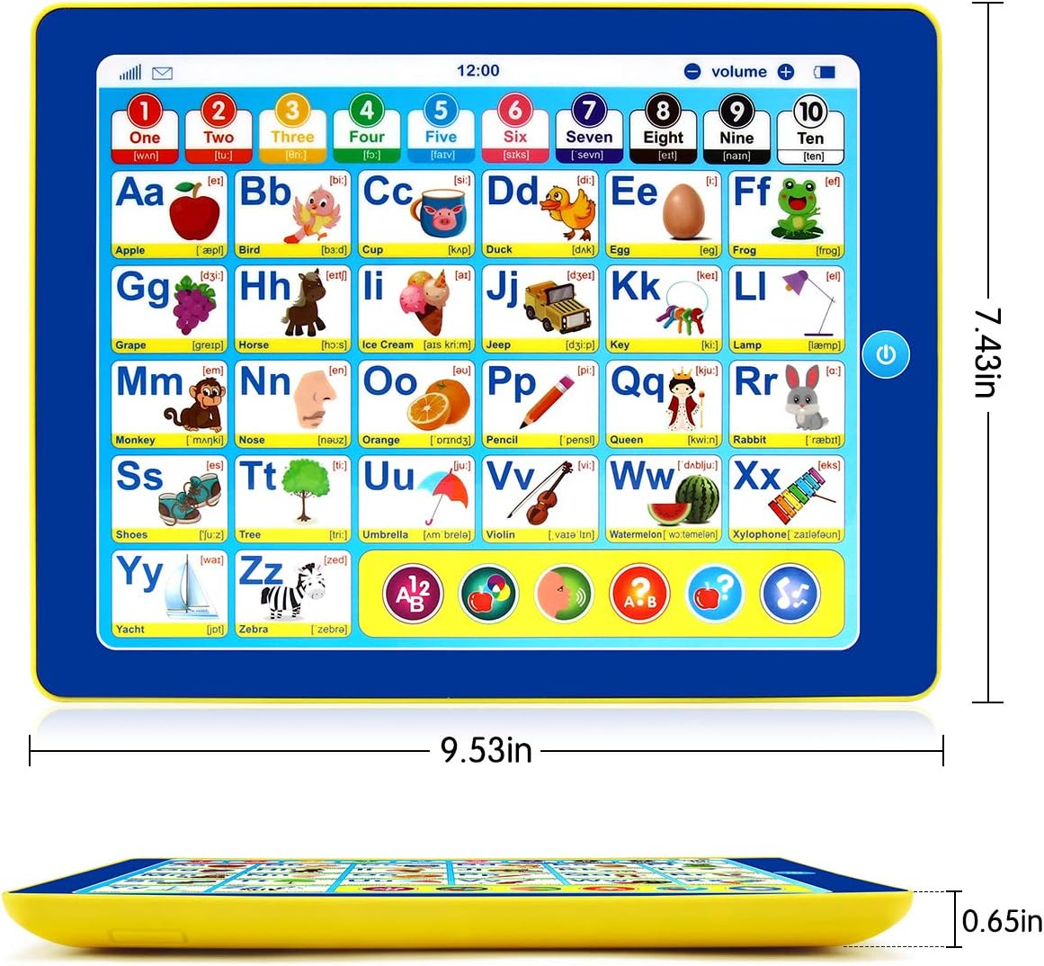 Tablet Infantil 6 en 1 - Juguete Educativo Interactivo
