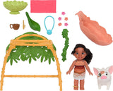 Set de baño Moana con muñeca, amigos y accesorios Mattel