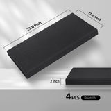 Paneles acústicos UMIACOUSTICS 4 PCS, 2” grueso, autoadhesivos