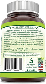 Suplemento Herbal Secrets Triphala 750 mg 120 cáp vegetales