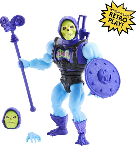 Figura de acción Masters of the Universe, Mattel, Skeletor 5.5