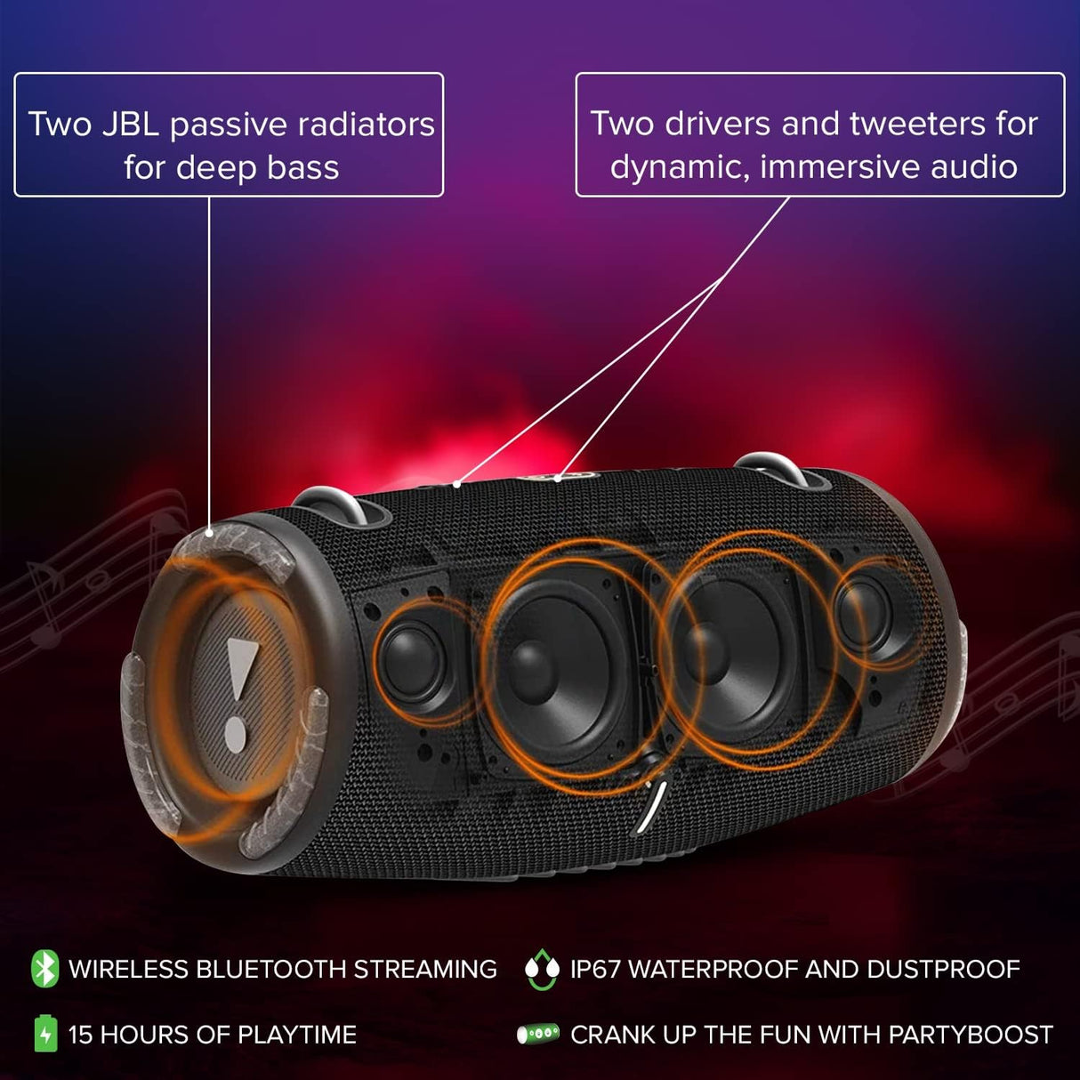 Altavoz Bluetooth JBL Xtreme 3 - Sonido Potente y IP67