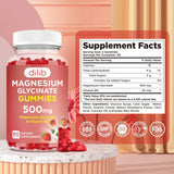 Suplementos de glicinato de magnesio de 500 mg dilib