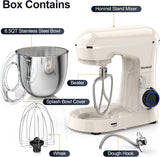 Batidora de pie 6.5QT 10 velocidades 660W, modelo multifuncional
