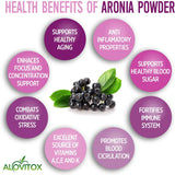 Suplemento  Aronia Berry Powder Jugo denso antioxidante