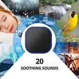 Máquina de sonido blanco con 20 sonidos relajantes naturales