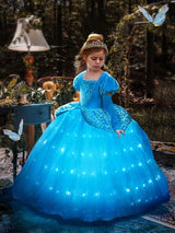 Disfraz de Princesa con Luces Niñas - Vestido Halloween Infantil