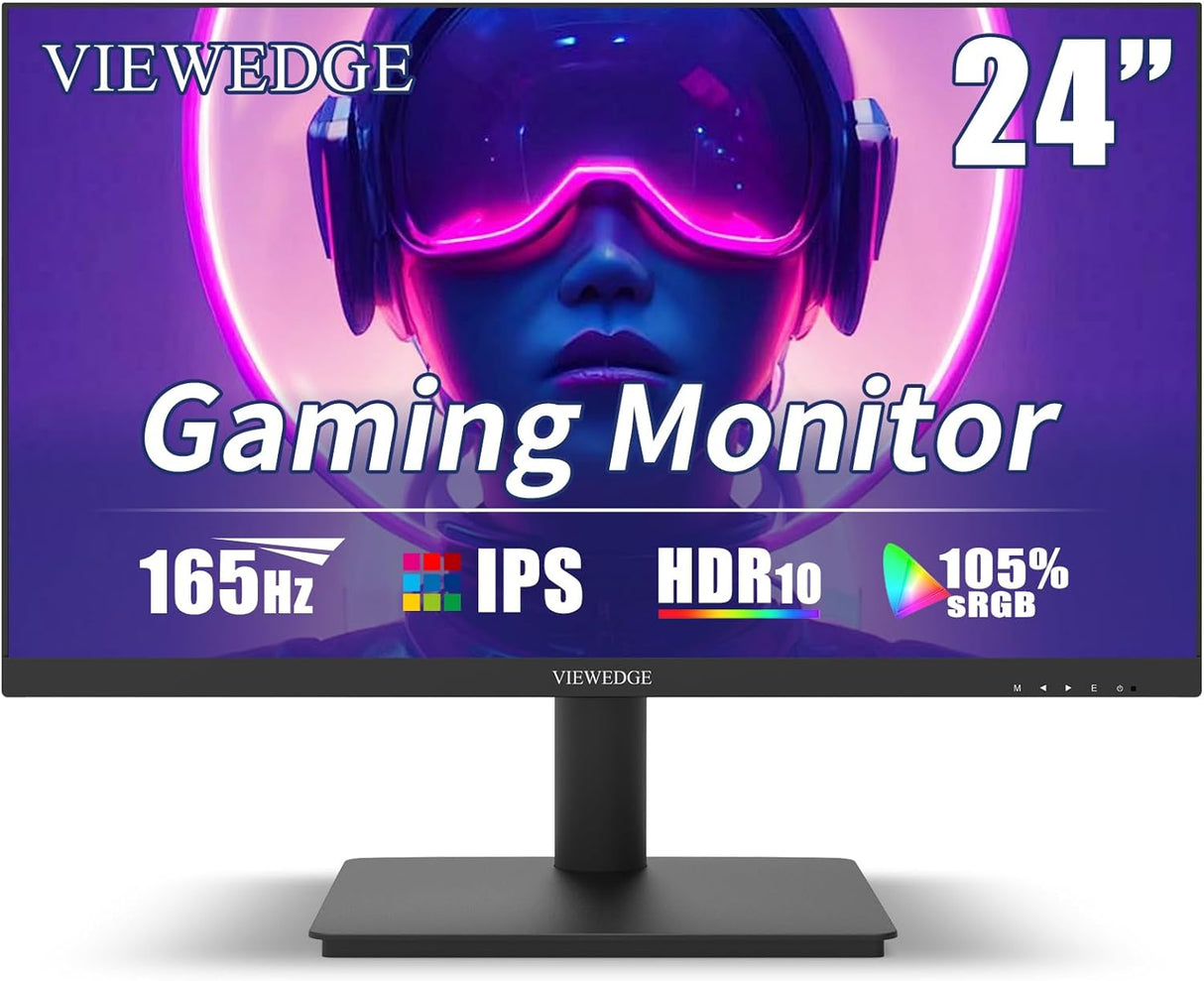 Monitor Gaming 24 - 165Hz, 1ms, FHD, HDR10, Freesync, VESA