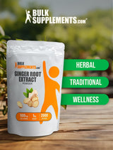 Extracto de Jengibre en Polvo, Suplemento Herbal, 500mg