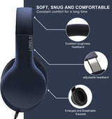 Auriculares LORELEI X6 con micrófono, ligeros y plegables