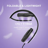 Auriculares LORELEI X6 con micrófono, ligeros y plegables