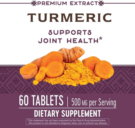 Suplemento Nature's Way Extracto de cúrcuma, 95% 500 mg
