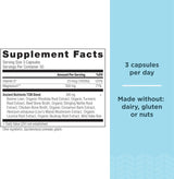 Suplemento de magnesio 300 mg con vitamina D, 90 cápsulas