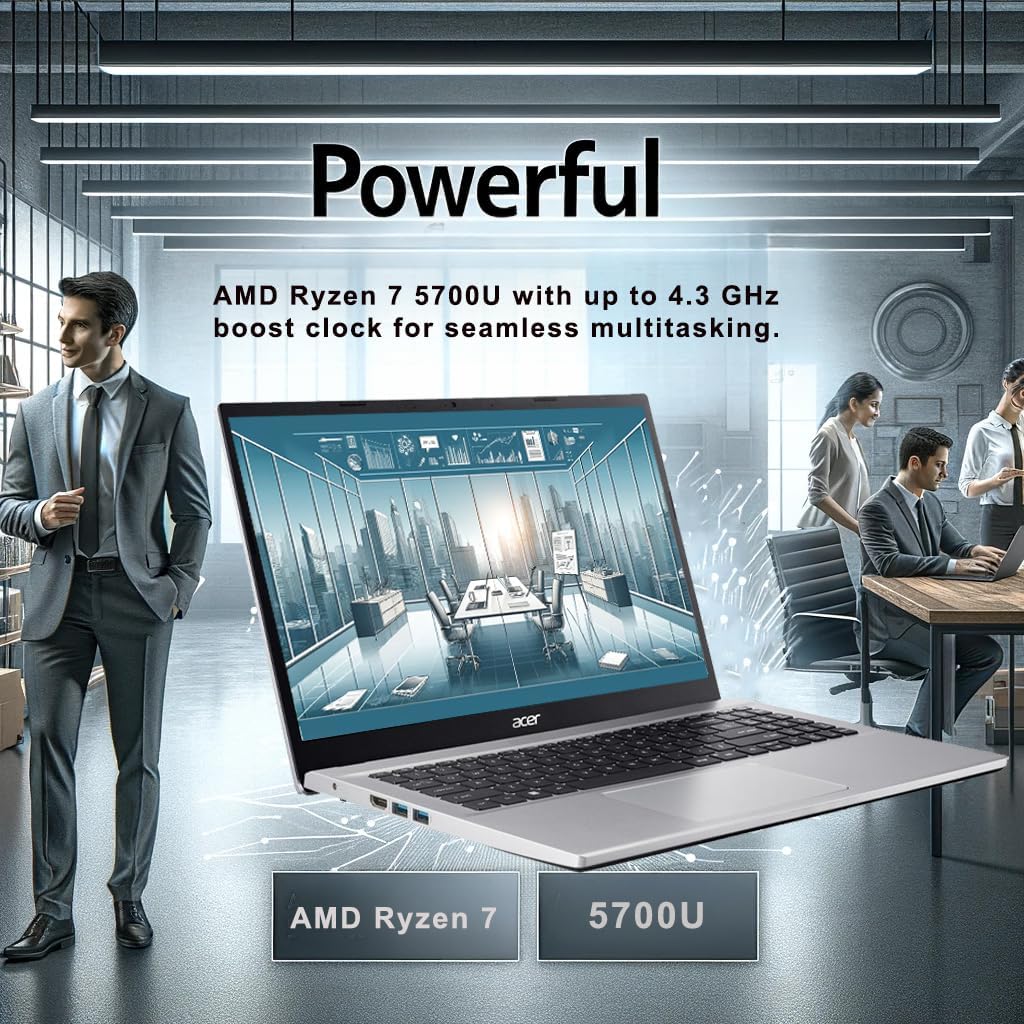 Laptop Acer Aspire | Ryzen 7, 32GB RAM, 1TB SSD, 15.6 FHD