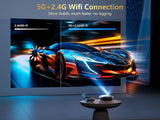 Proyector GooDee 4K Smart, 5G WIFI, Bluetooth, Dolby Audio