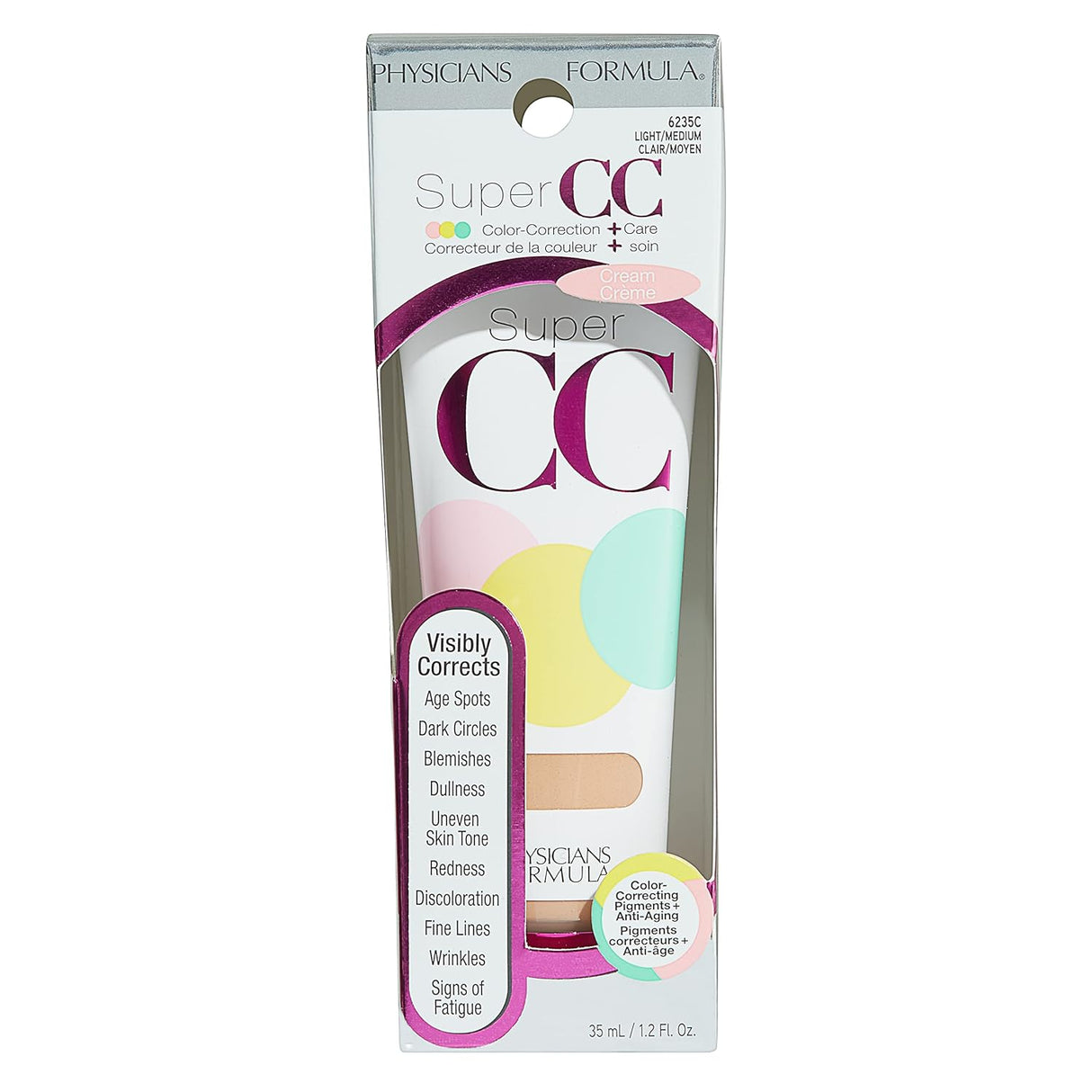 Cuidado Facial para corrección de color y cuidado SPF 30