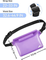 Paquete de 2 bolsas impermeables, sensibles al tacto