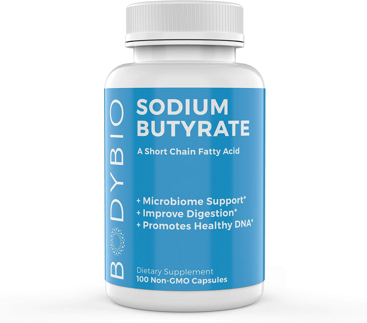 Suplemento para la salud intestinal butirato + sodio 100und