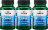 Suplemento de Visión Ocular Swanson Luteína 40 mg 60 Cápsulas (3 Pack)