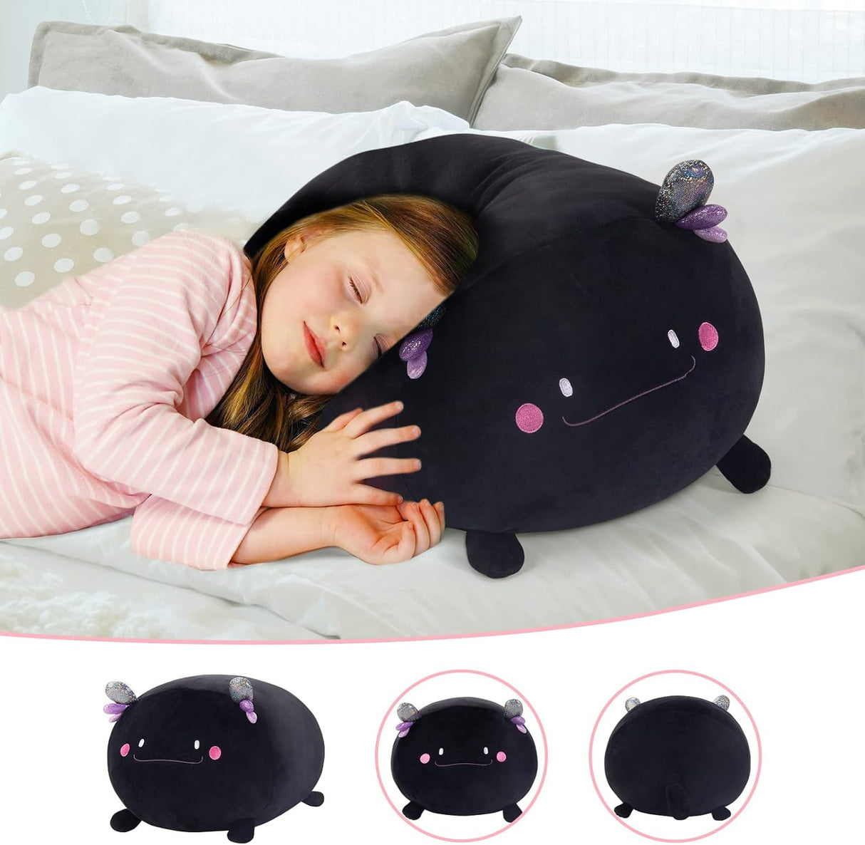 Peluche con forma de animal con forma de ajolote