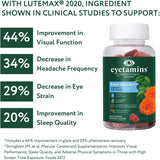 Suplemento eyetamins Blue Blocker® Eye Health - 60 gomitas