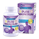 Suplemento de glicinato de magnesio puro de micronutrientes