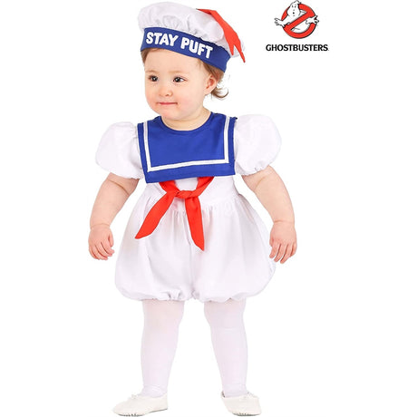 Disfraz infantil de burbujas de Ghostbusters Stay Puft 0-3