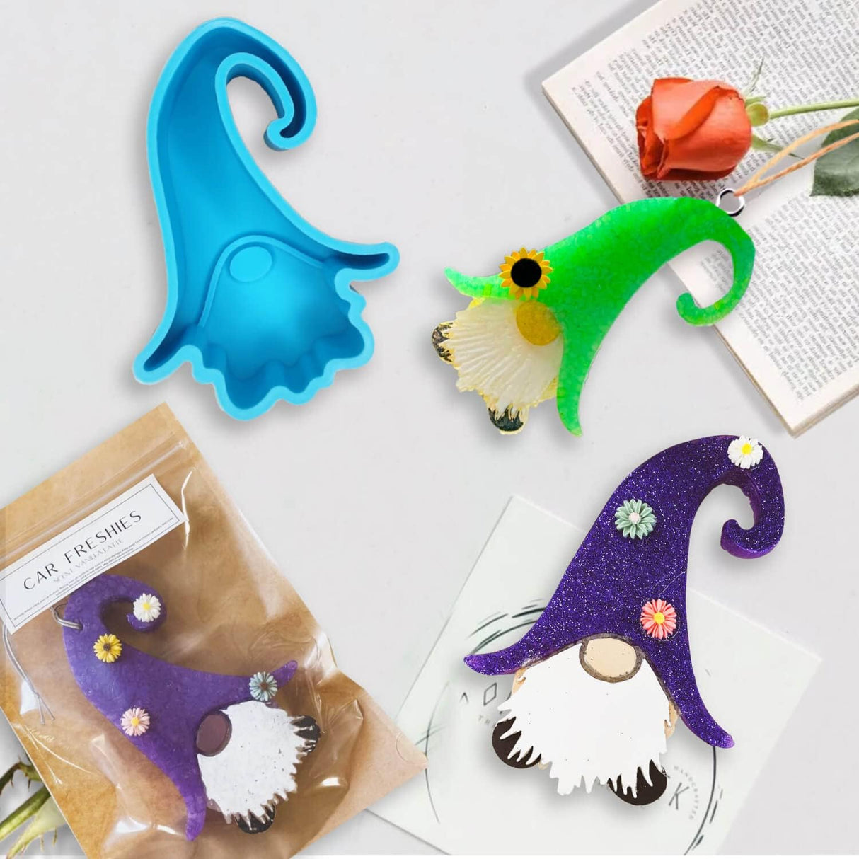 Molde de Silicona para Freshies, Rifanda, para Aromas y DIY