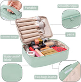 bolsa de viaje para cosméticos Queboom verde