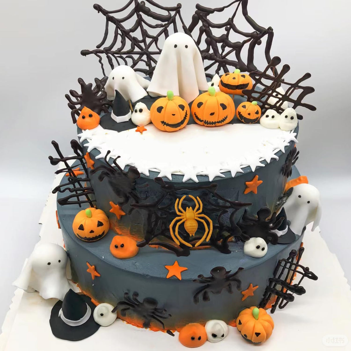 Moldes de Fondant Araña para Cupcakes - Silicona - Halloween