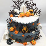 Moldes de Fondant Araña para Cupcakes - Silicona - Halloween