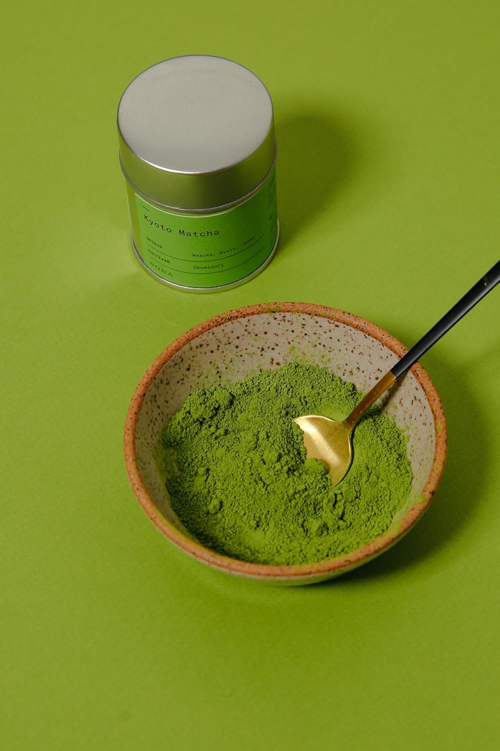 Matcha Ceremonial Dona, Molido a Piedra, 1.1 Oz, Wazuka, Japón