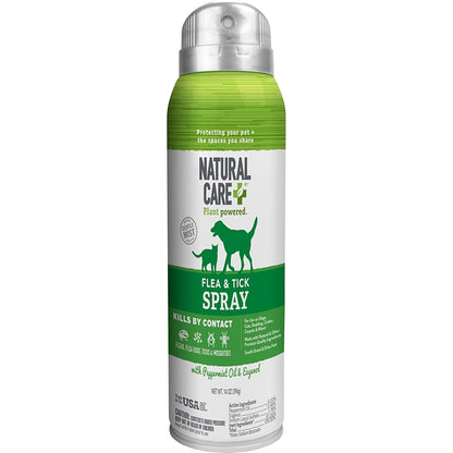 Spray para perros y gatos antipulgas y garrapatas