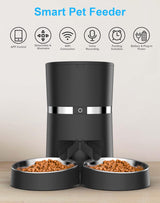 Comederos de Alimento inteligente para gatos WiFi habilitado