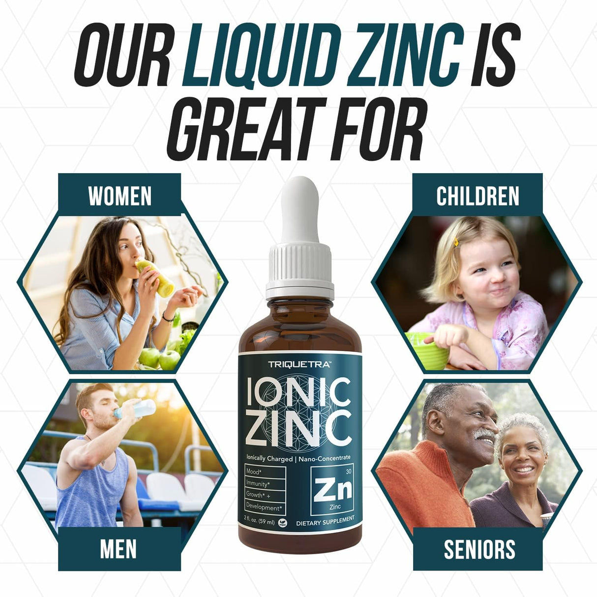 Suplementos Alimenticios Forma de sulfato de zinc vegano