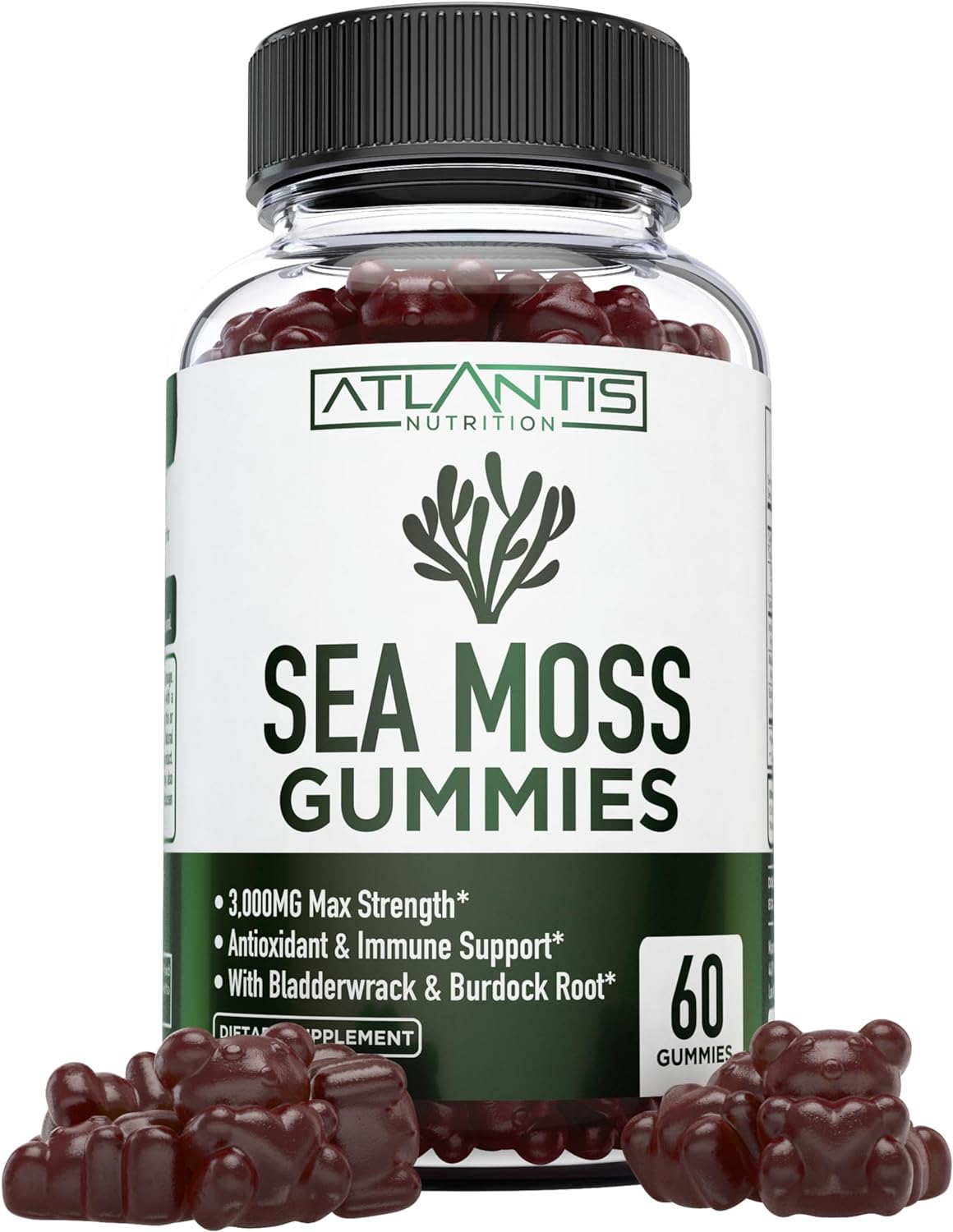Suplemento musgo marino irlandés 3000 mg Atlantis Nutrition