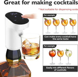 Decantador Aerador Eléctrico de Vino, Regalo Único para Él