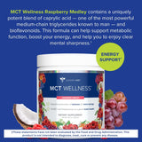 Suplementos MCT Wellness Polvo para apoyar la energía 252g
