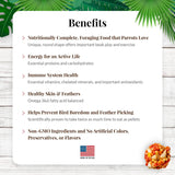 LAFEBER&#39;S Tropical Fruit Nutri-Berries Alimento 3 libras