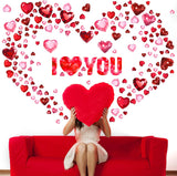 Stickers de Pared para San Valentín, 259 Piezas, Removibles